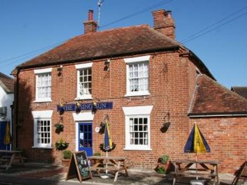 Rising Sun, Stockcross. (Pub, External). Published on 12-10-2013