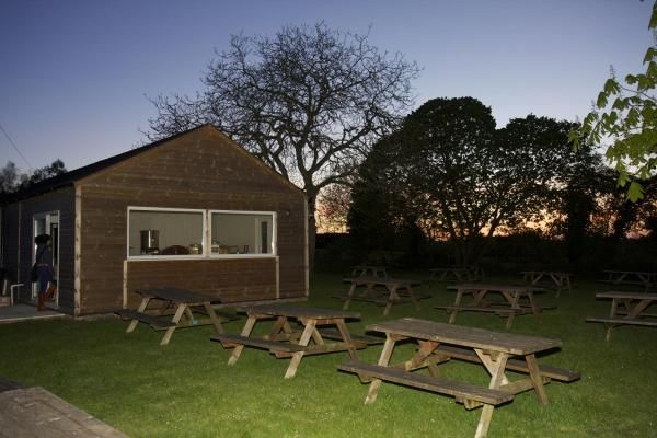Garden and Brewery at dusk . (Brewery, External, Garden). Published on 08-05-2016