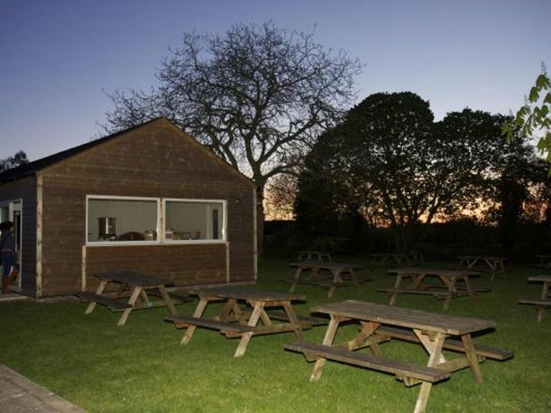 Garden and Brewery at dusk . (Brewery, External, Garden). Published on 08-05-2016