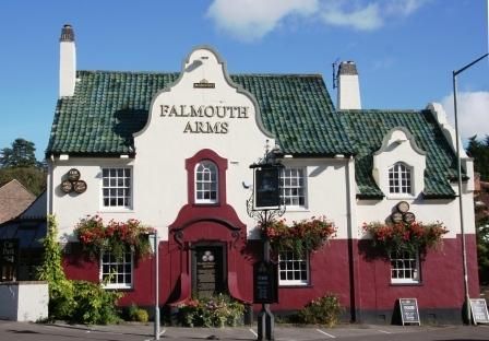 Falmouth Arms, Woolhampton. (Pub, External). Published on 14-11-2013