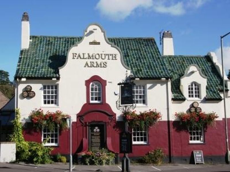 Falmouth Arms, Woolhampton. (Pub, External). Published on 14-11-2013