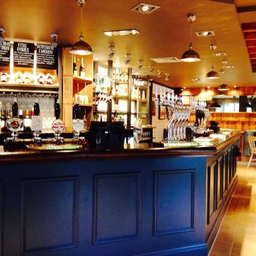 Bar at the Two Watermills. (Pub, Bar). Published on 10-10-2015