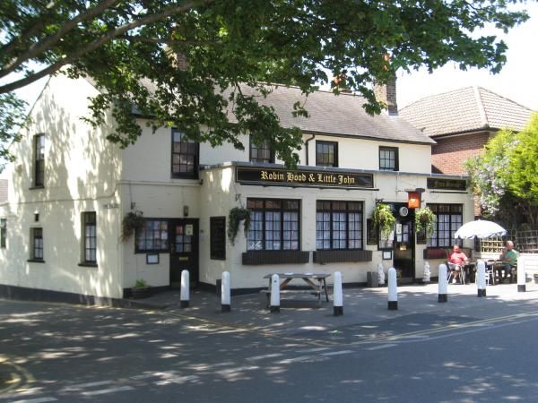 Robin Hood and Little John. (Pub, External). Published on 05-06-2013