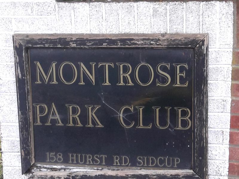 Montrose Club - Sign - 2020. (External, Sign). Published on 07-05-2020 