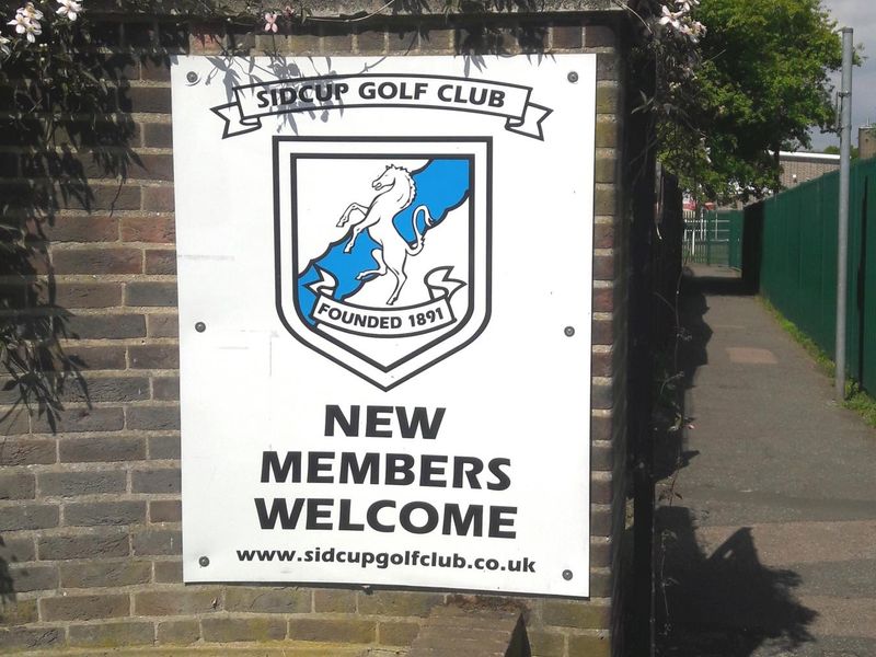 Sidcup Golf Club - Sign 1 - 2020. (External, Sign, Key). Published on 07-05-2020 