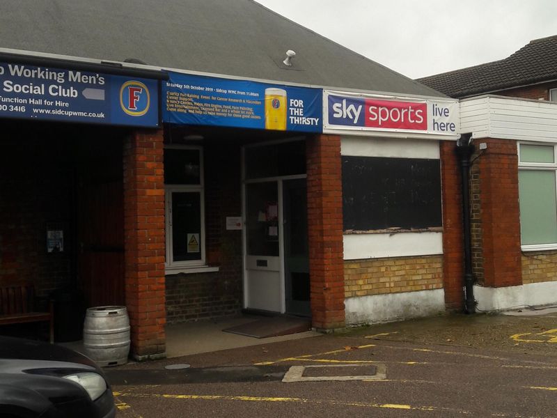 Sidcup WMC 2. (External). Published on 19-11-2019