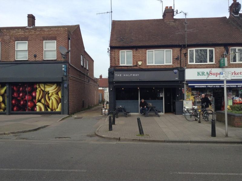 The Halfway as now rebranded externally. (Pub, External, Sign, Key). Published on 13-04-2022