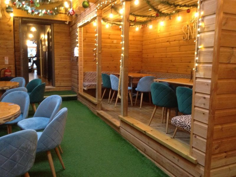 Rear lounge, Bolthole, Falconwood, Dec 2024. Published on 09-12-2024 