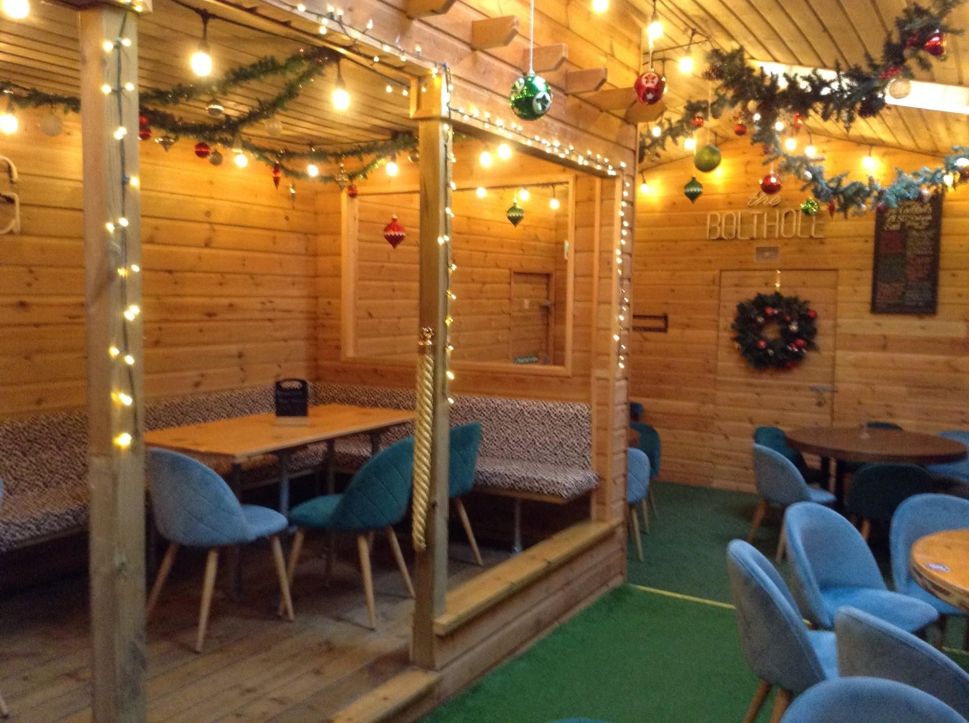 Rear lounge, Bolthole, Falconwood, Dec 2024. Published on 09-12-2024
