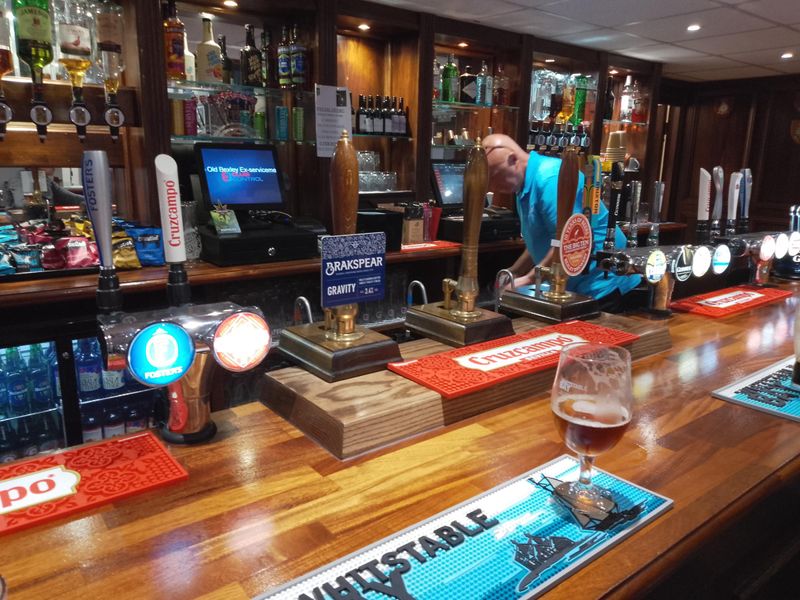 Old Bexley Ex-Servicemen's Club October 2024. (Bar). Published on 02-11-2024