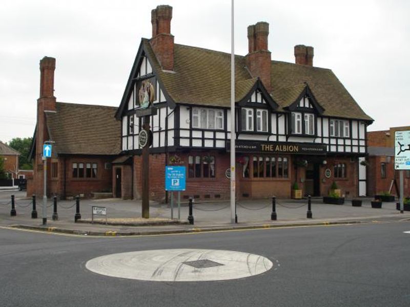 Albion, Blackpool. (Pub, External, Key). Published on 25-10-2015