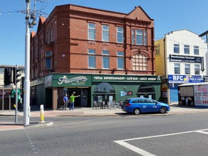Flannagans, Blackpool. (Pub, External, Key). Published on 20-05-2015