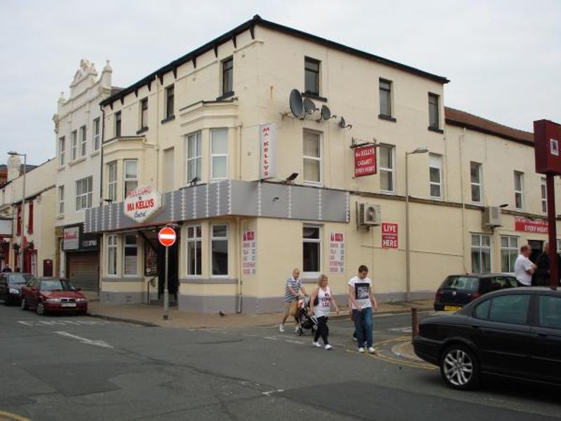 Ma Kellys Central, Blackpool. (Pub, External, Key). Published on 02-11-2015