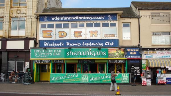 Shenanigans, Blackpool. (Pub, External, Key). Published on 03-11-2015