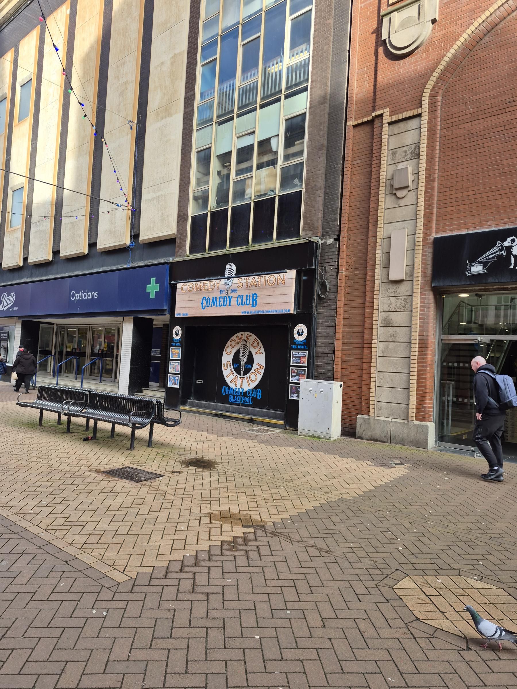 Comedy Station, Blackpool. (Pub, External, Key). Published on 16-02-2026