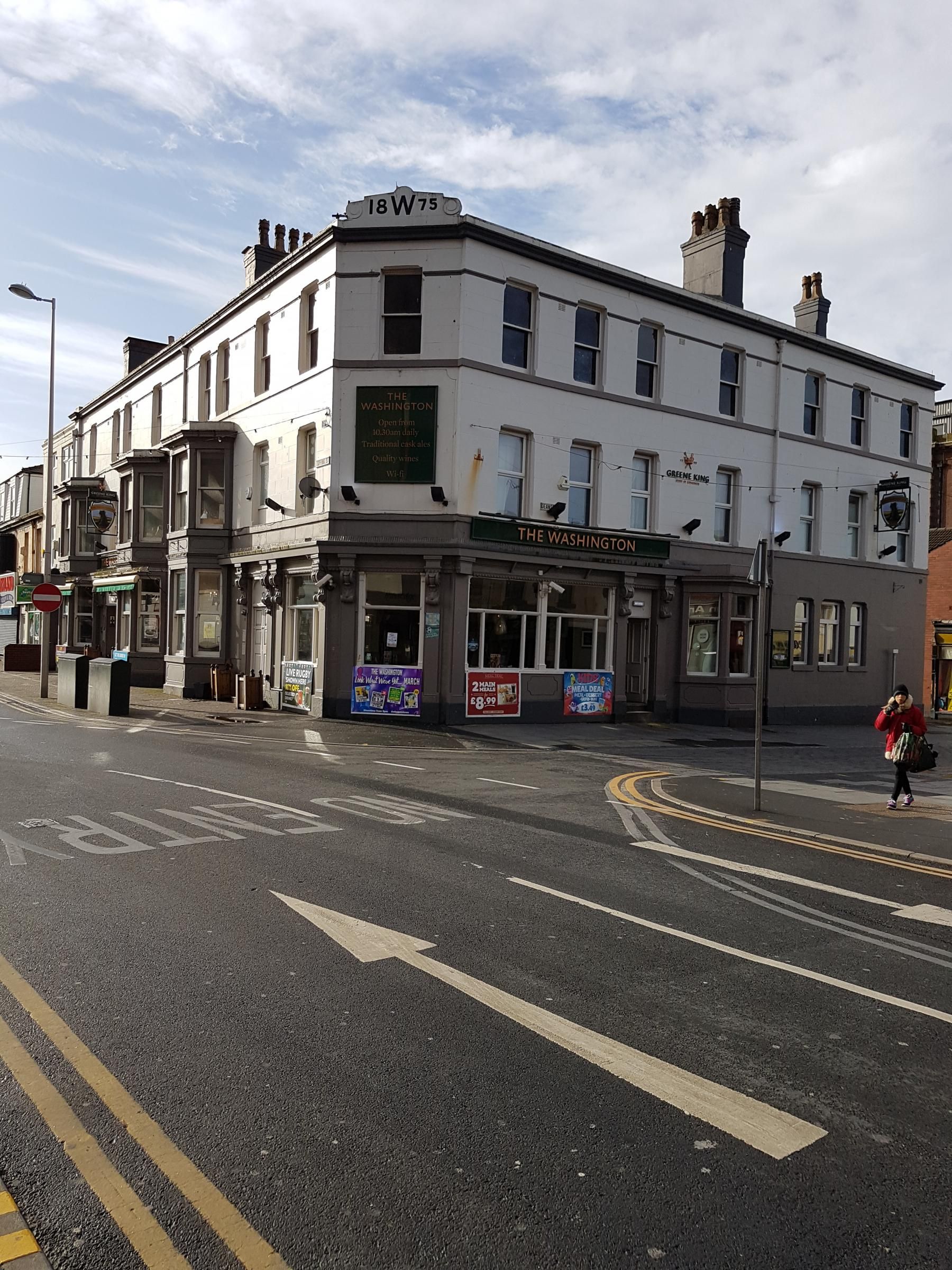 Washington, Blackpool. (Pub, External, Key). Published on 05-03-2017