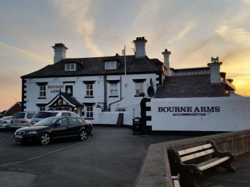 Bourne Arms, Knott End On Sea. (Pub, External). Published on 03-05-2015