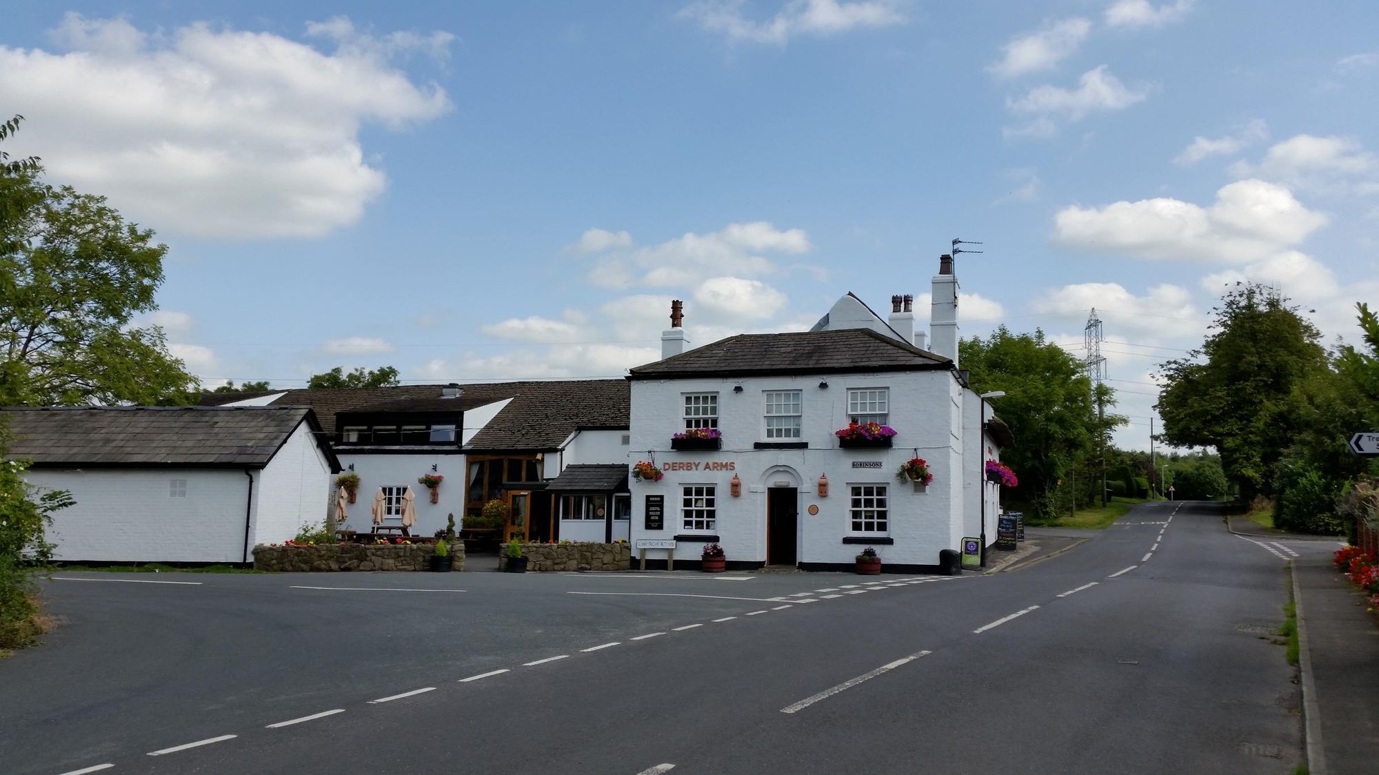 Derby Arms, Traeles. (Pub, External, Key). Published on 28-09-2016