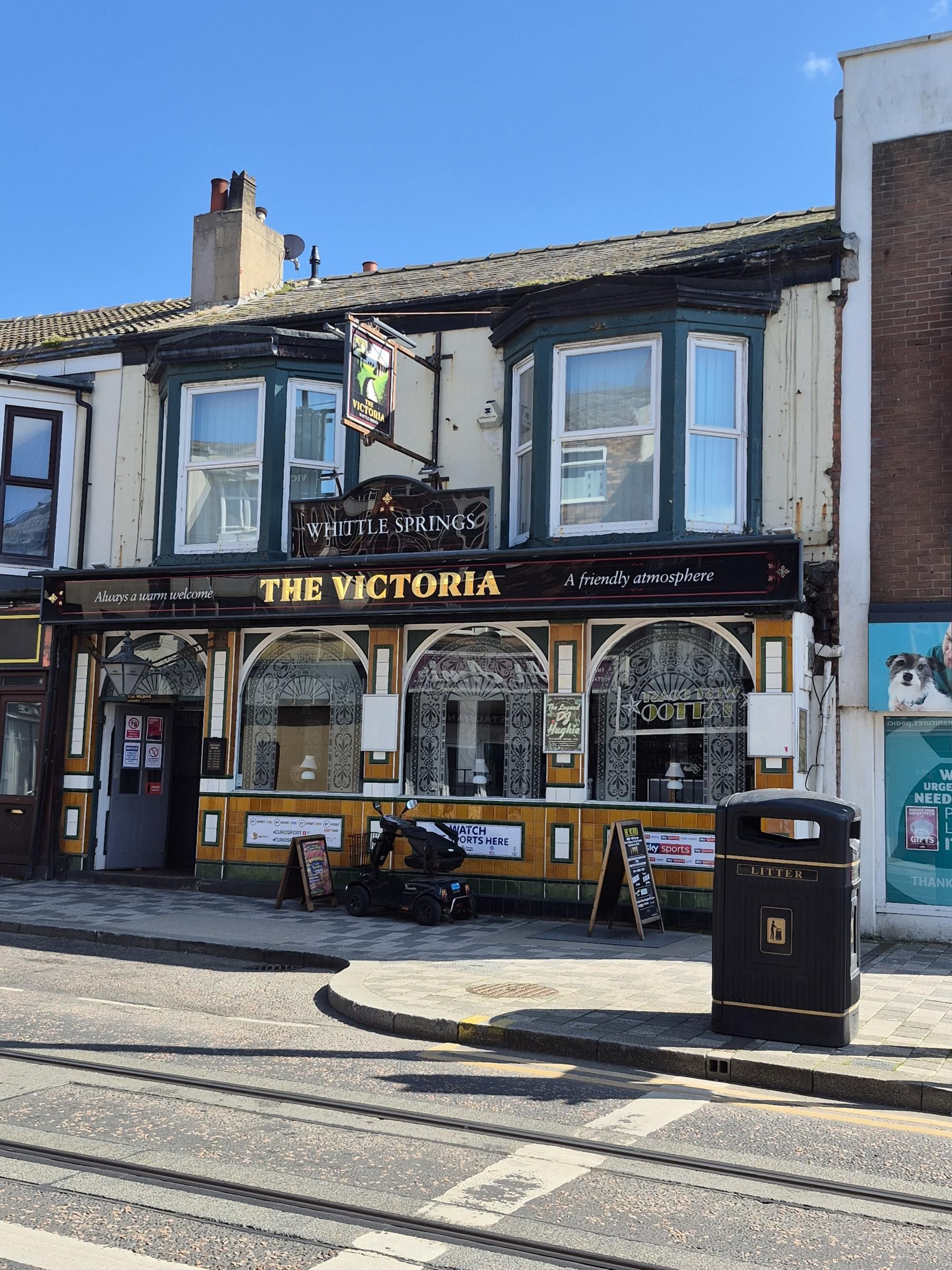 Victoria, Blackpool. (Pub, External, Key). Published on 22-04-2026