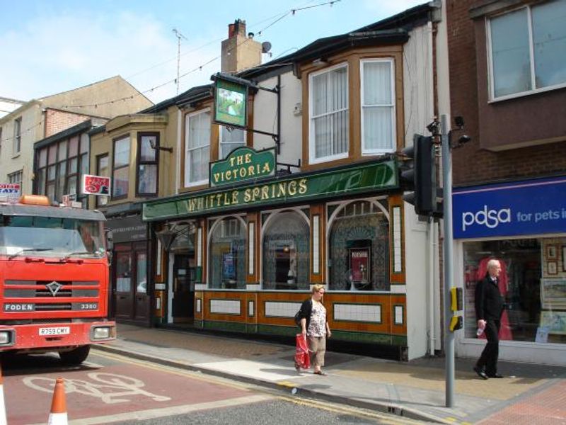 Victoria, Blackpool. (Pub, External, Key). Published on 03-11-2015