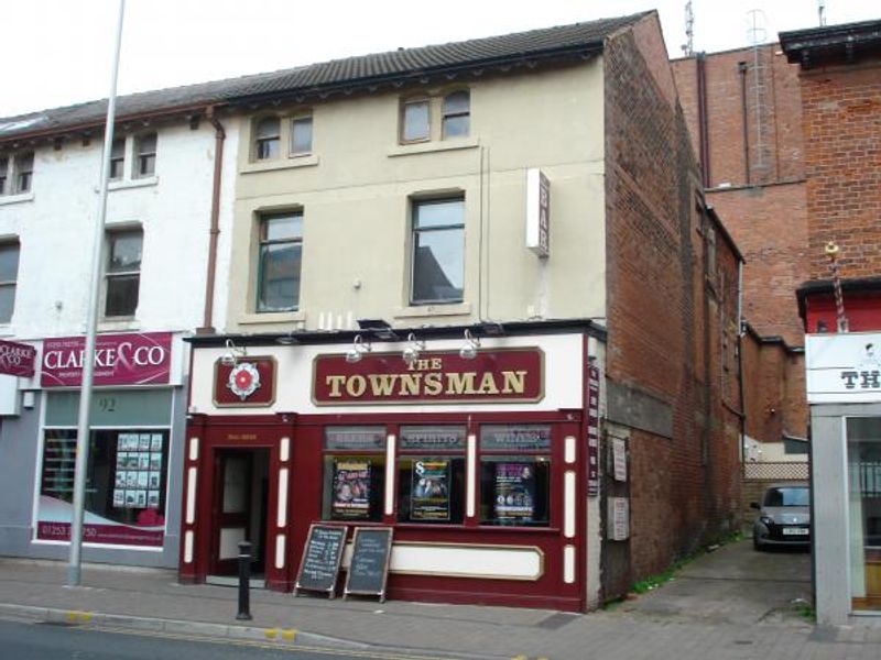 Townsman, Blackpool. (Pub, External, Key). Published on 03-11-2015 