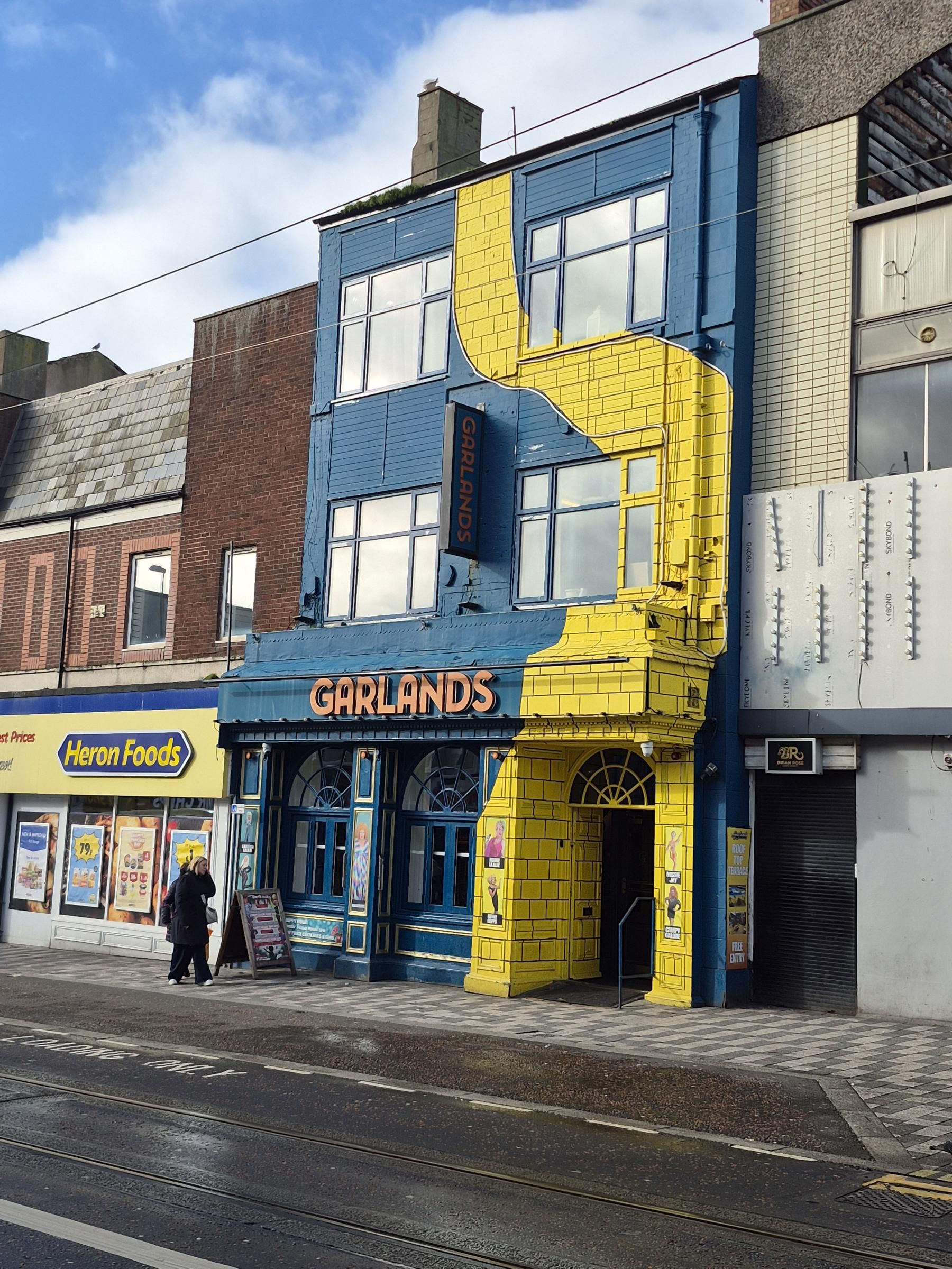Garlands, Blackpool. (Pub, External, Key). Published on 16-02-2026