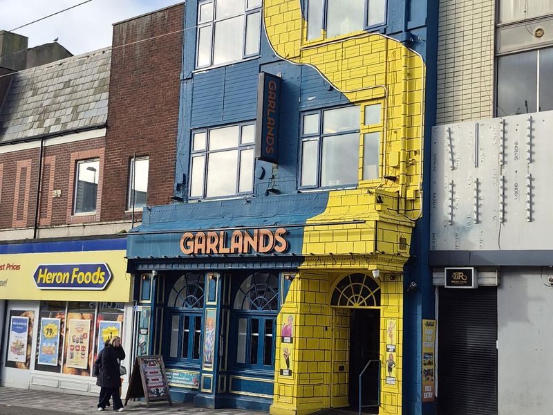 Garlands, Blackpool. (Pub, External, Key). Published on 16-02-2026