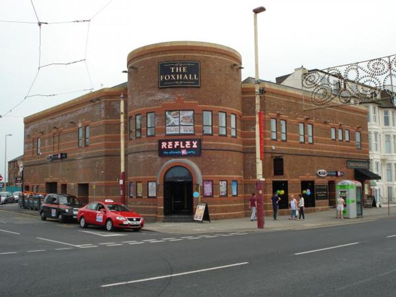 Foxhall, Blackpool. (Pub, External, Key). Published on 31-10-2015