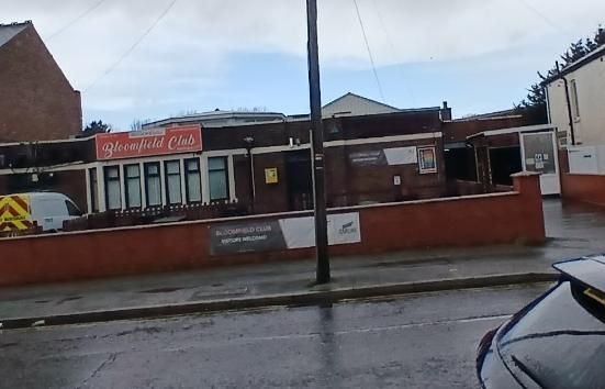 Bloomfield Social Club, Blackpool. (Pub, External, Key). Published on 25-03-2026