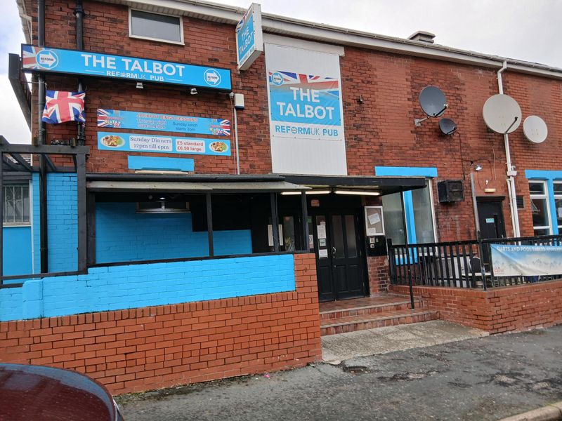 Talbot, Blackpool. (Pub, External, Key). Published on 23-03-2026