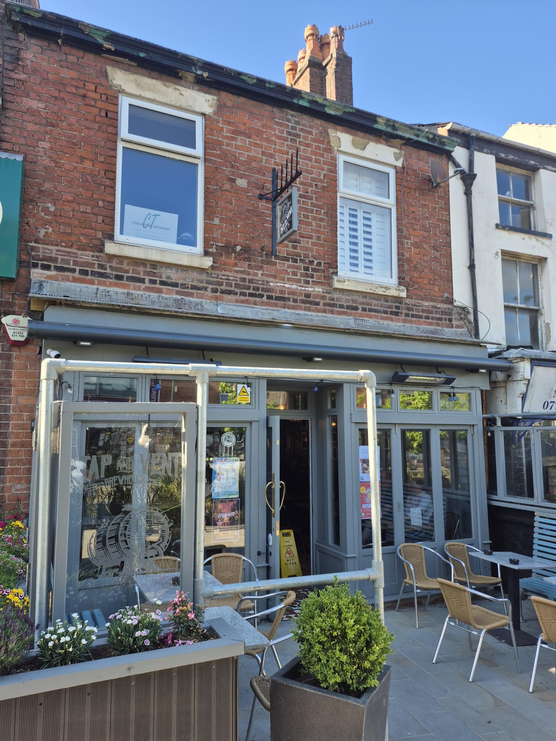 Tap & Vent Brewhouse, Kirkham. (Pub, External, Key). Published on 03-06-2026