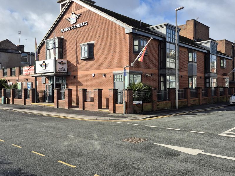 Flying Handbag, Blackpool. (Pub, External, Key). Published on 16-02-2026
