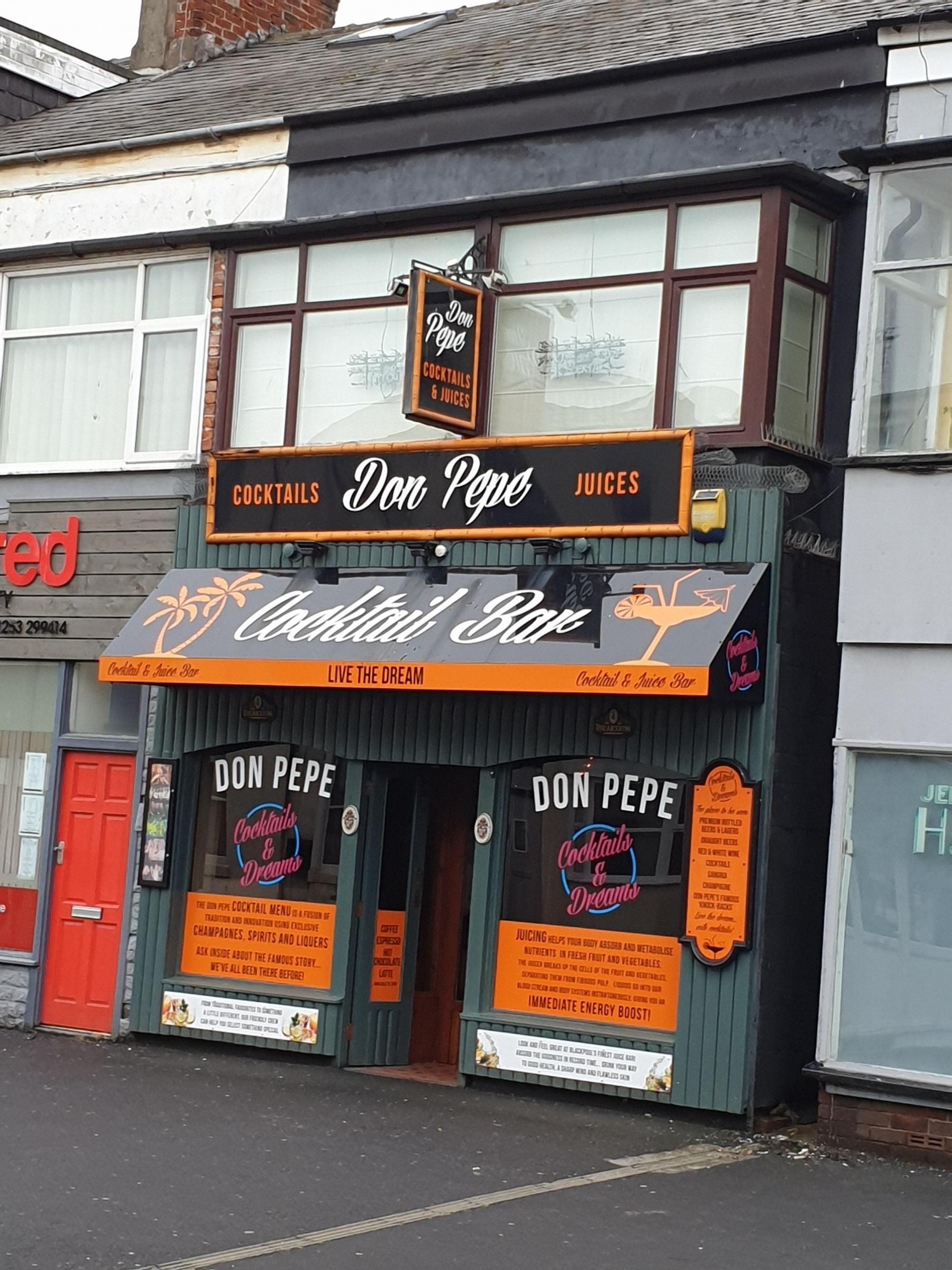 Don Pepes, Blackpool. (Pub, External, Key). Published on 12-06-2019