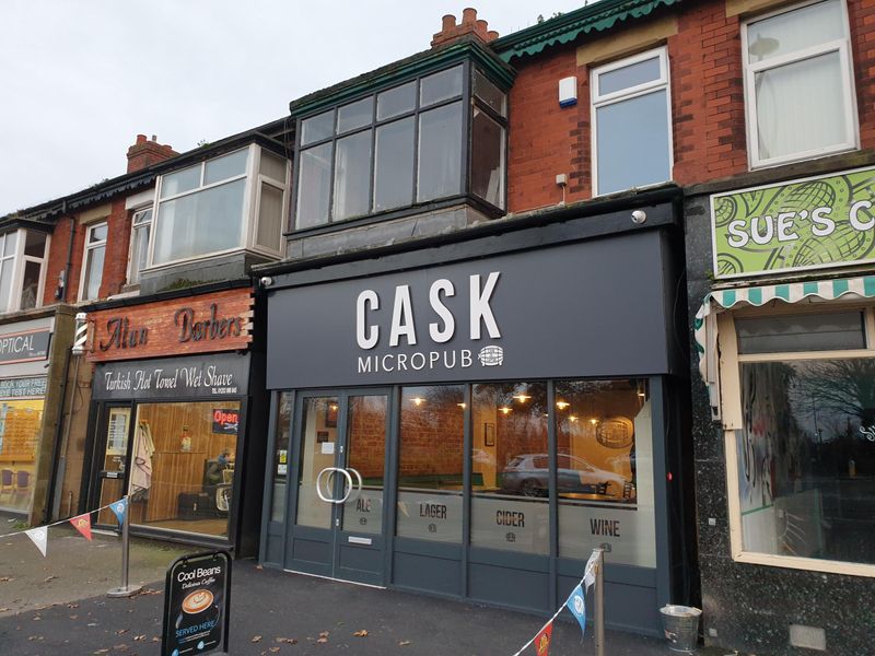 Cask, Blackpool. (Pub, External, Key). Published on 23-11-2019 