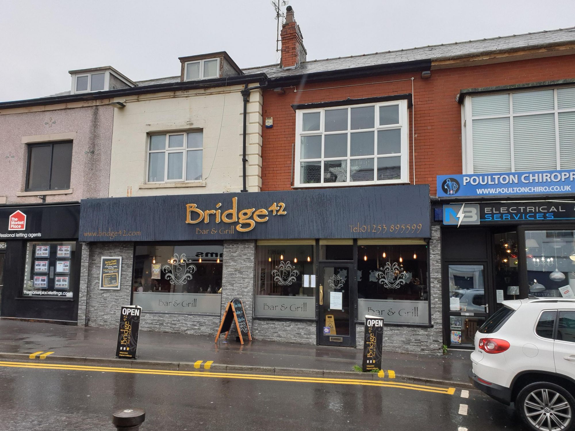 Bridge 42, Poulton le Fylde. (Pub, External, Key). Published on 14-06-2019