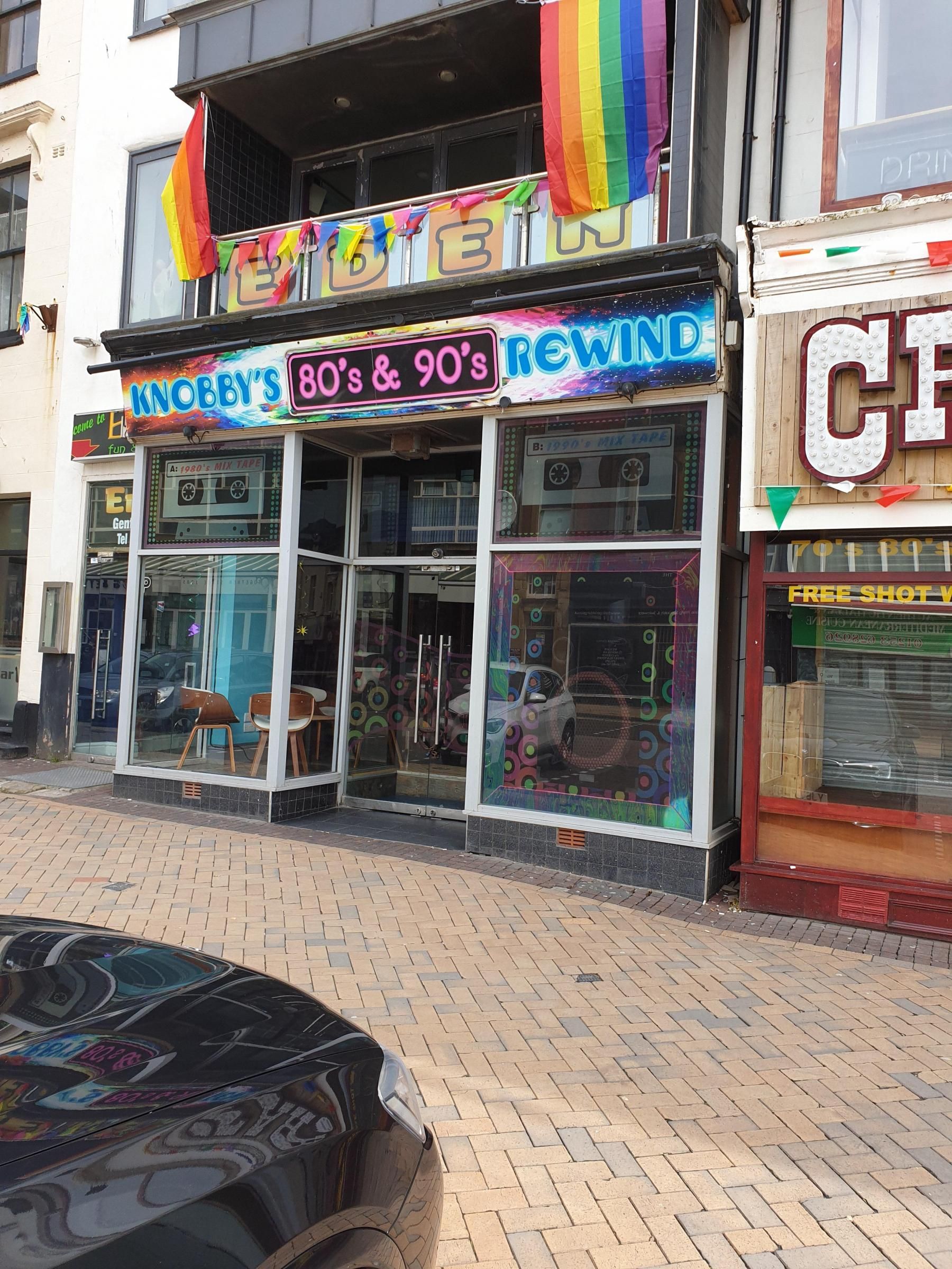 Nobbys Rewind, Blackpool. (Pub, External, Key). Published on 15-06-2019