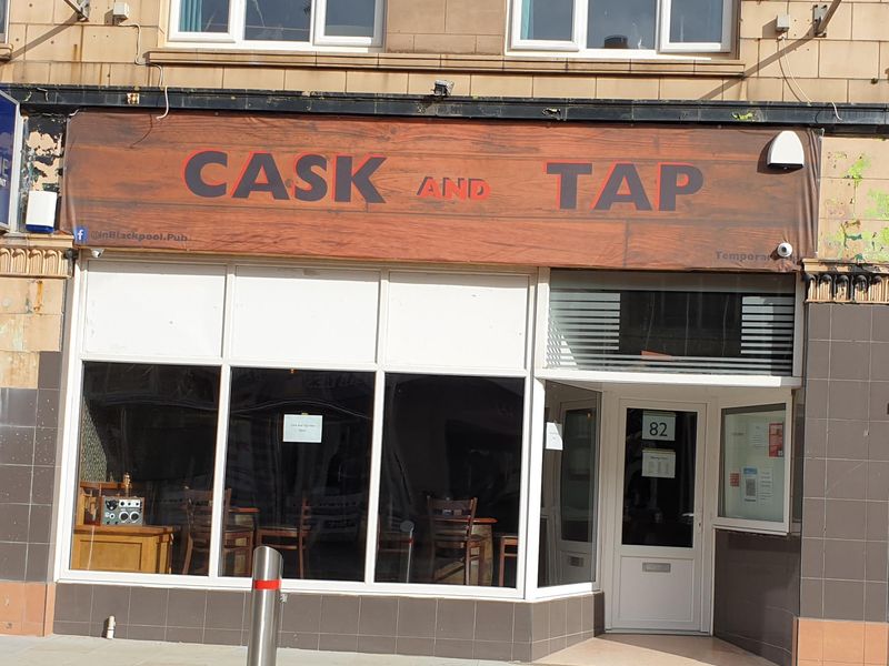 Cask & Tap, Blackpool. (Pub, External, Key). Published on 13-10-2020