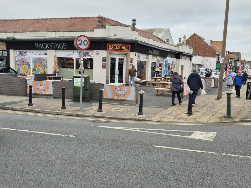 Backstage, Cleveleys. (Pub, Key). Published on 04-11-2024