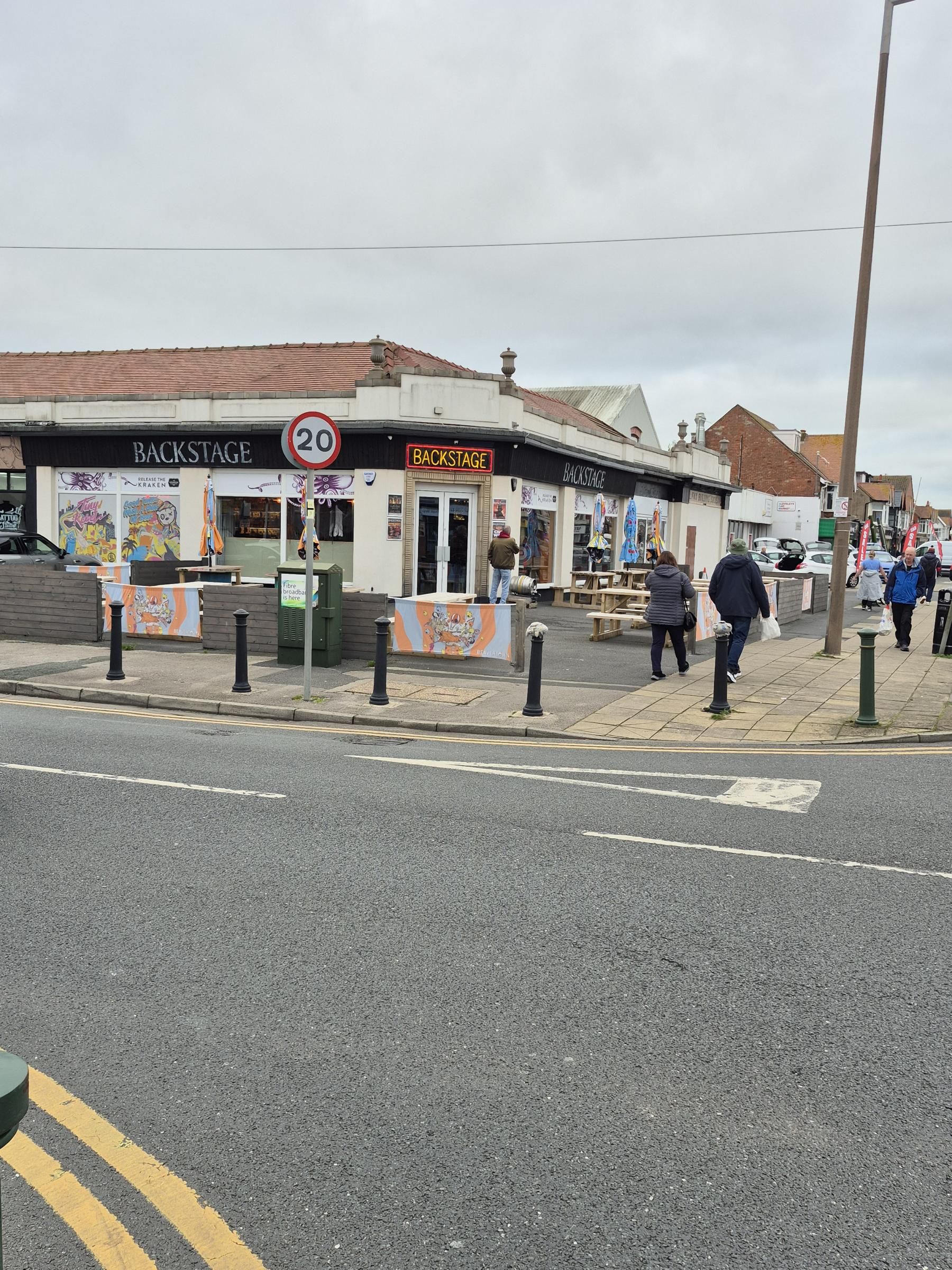 Backstage, Cleveleys. (Pub, Key). Published on 04-11-2024