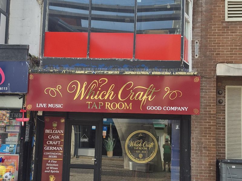 Which Craft Tap Room. (Pub, External, Key). Published on 09-10-2026