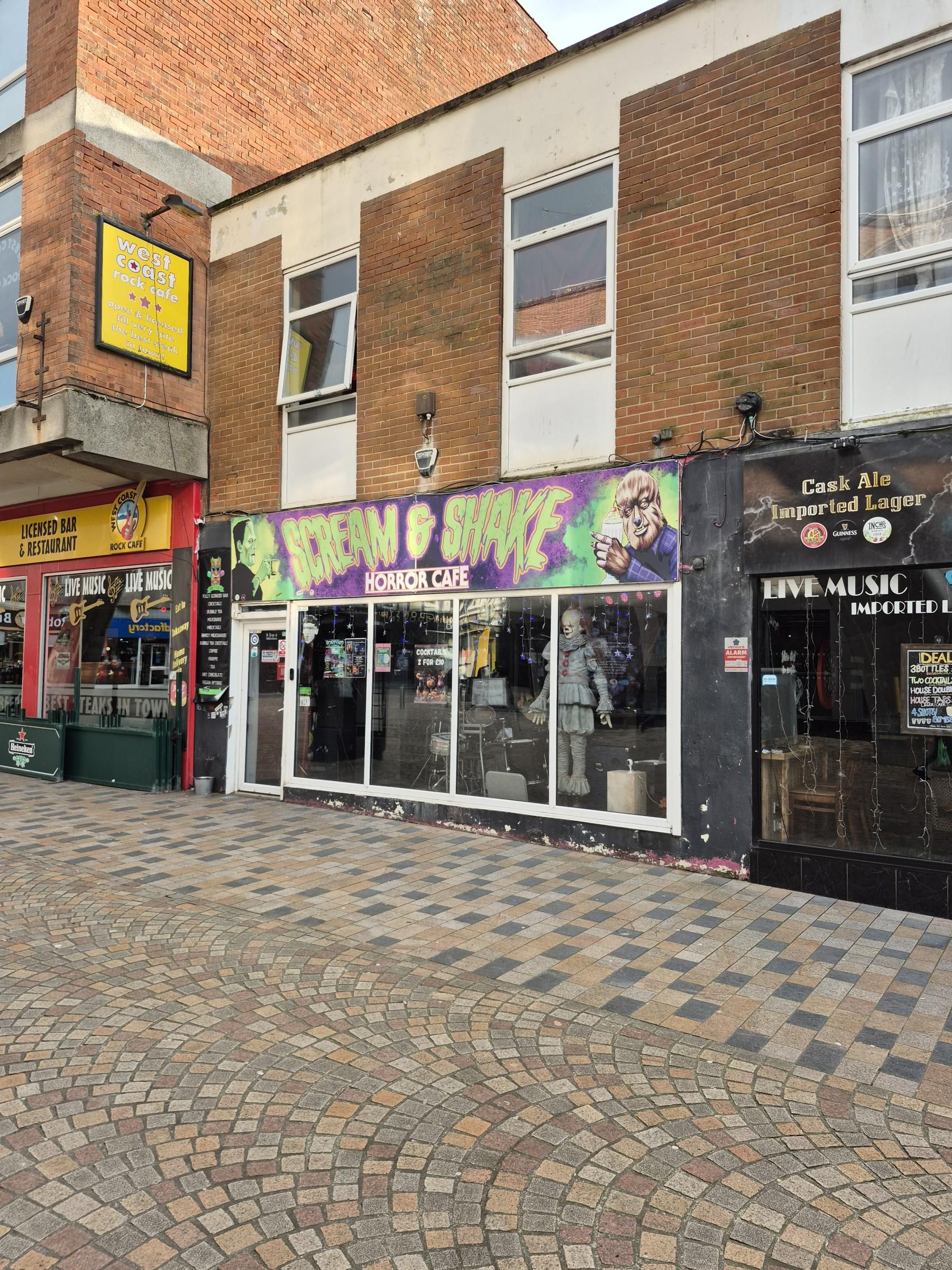 Scream & Shake, Blackpool. (Pub, External, Key). Published on 12-02-2026