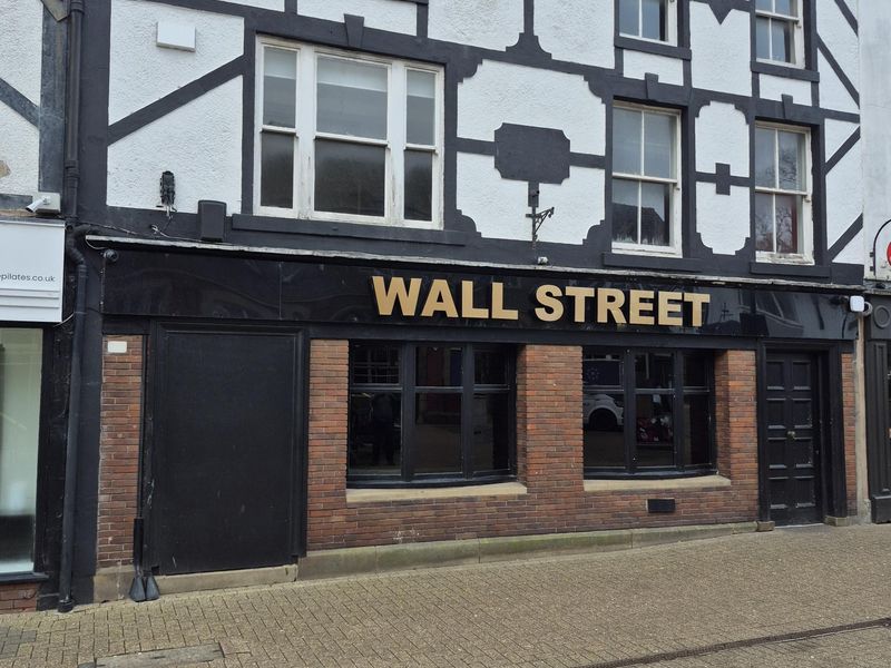 Wall Street, Poulton. (Pub, External, Key). Published on 03-02-2026