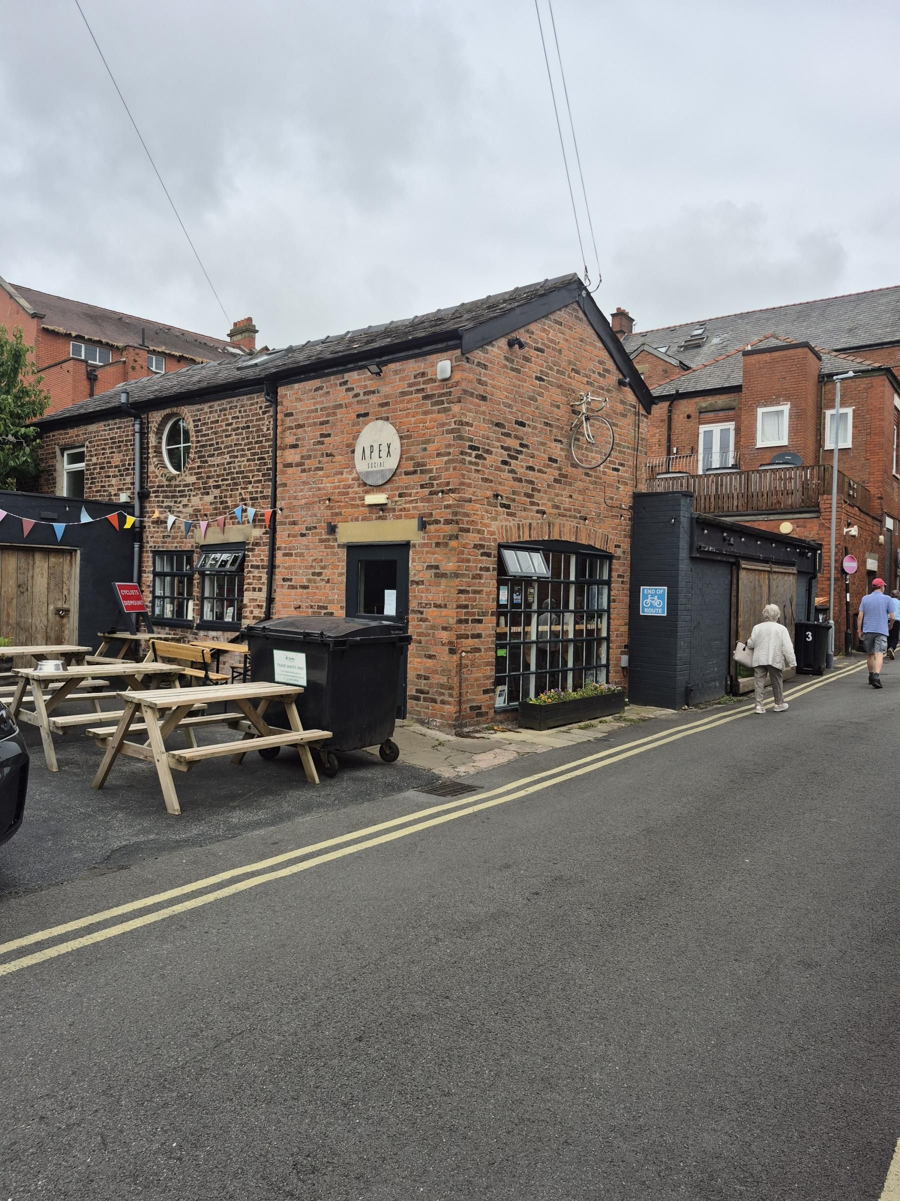 Apex Cycleworks, Lytham. (Pub, External, Key). Published on 02-07-2026