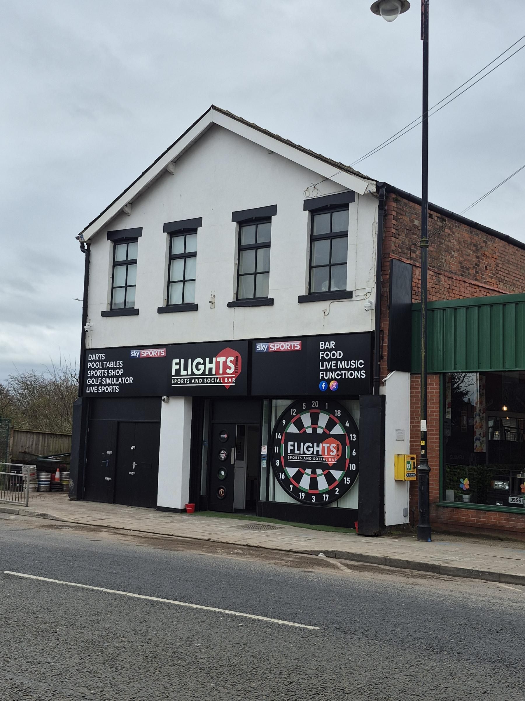 Flights, Fleetwood. (Pub, External, Key). Published on 16-03-2026