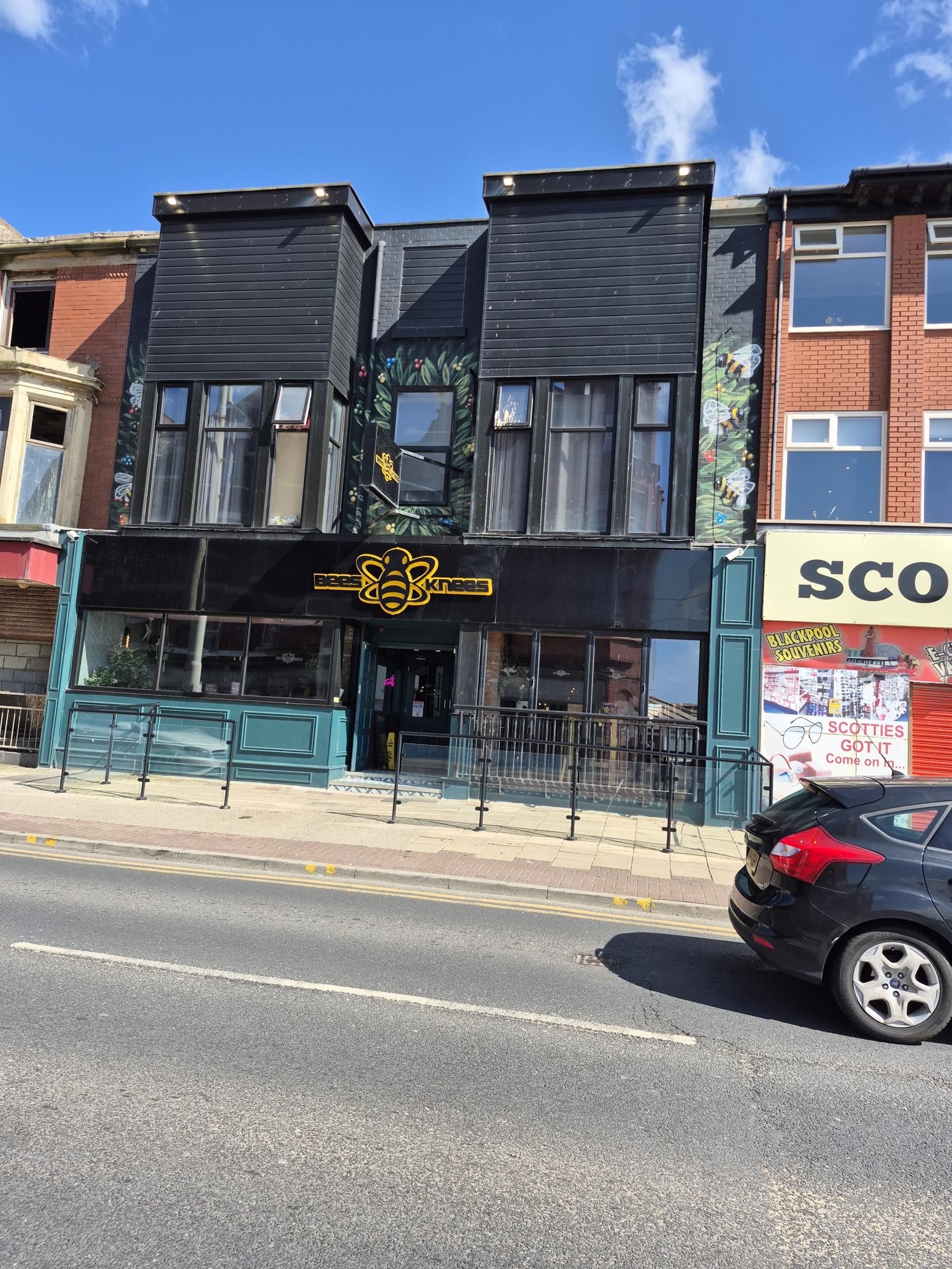 Bees Knees, Blackpool. (Pub, External, Key). Published on 22-04-2026