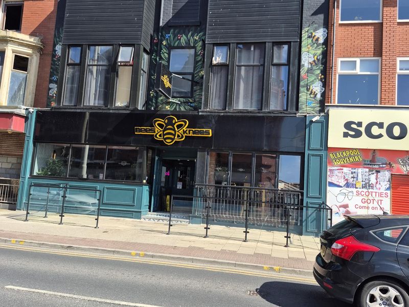 Bees Knees, Blackpool. (Pub, External, Key). Published on 22-04-2026