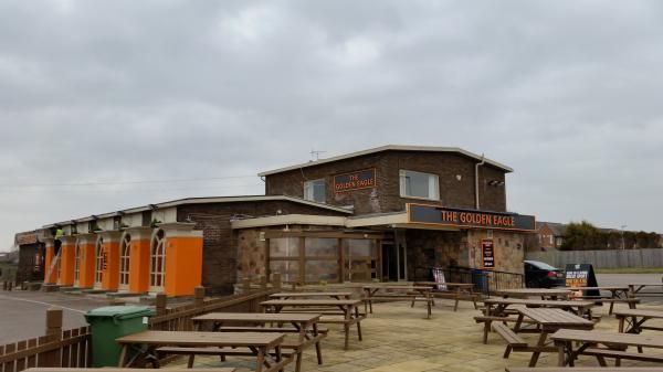 Golden Eagle, Thornton Cleveleys. (Pub, External). Published on 13-02-2015