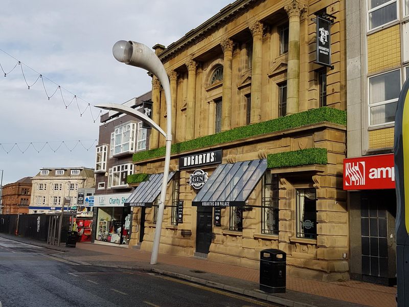Hagarths Gin Palace, Blackpool. (Pub, External, Key). Published on 05-03-2017