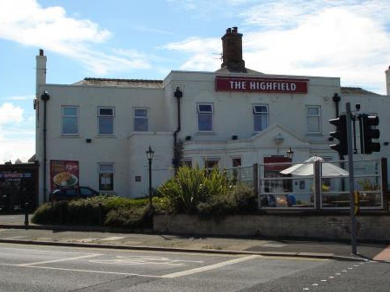 Highfield, Blackpool. (Pub, External, Key). Published on 01-11-2015