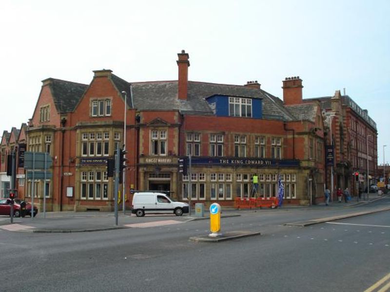 King Edward VII, Blackpool. (Pub, External, Key). Published on 01-11-2015